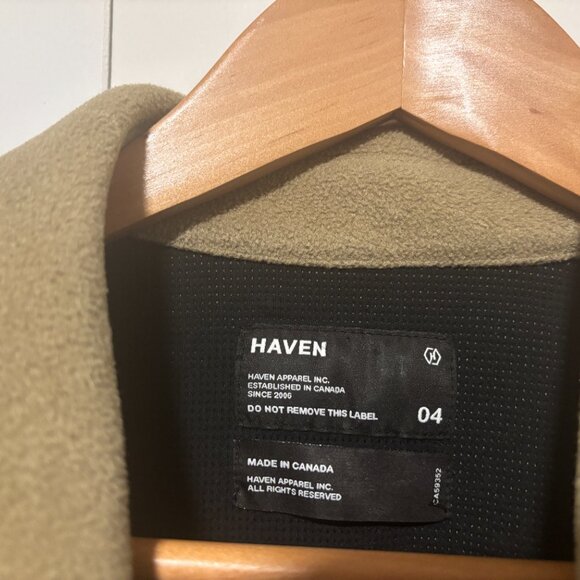 $395 Haven Green Full-Zip Polartec Fleece Guide Jacket - Large Made in Canada - Picture 12 of 12